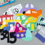 felt board transportation set
